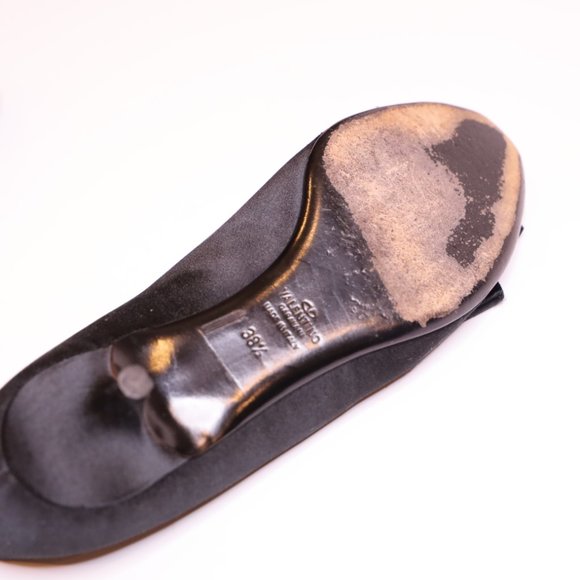 Valentino Satin Kitten Heels Sz 8.5 - Picture 8 of 8